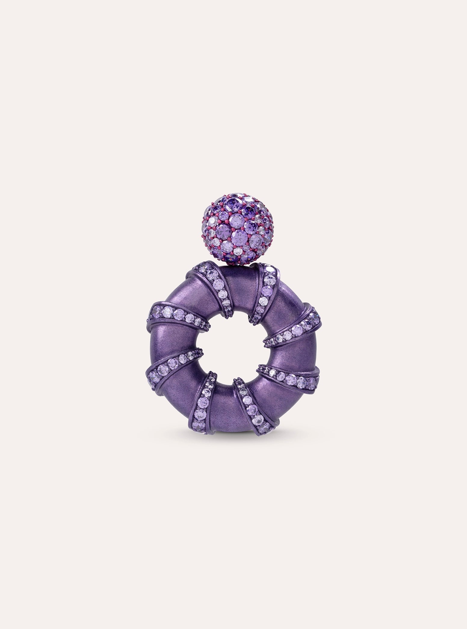 Aubergine Earrings