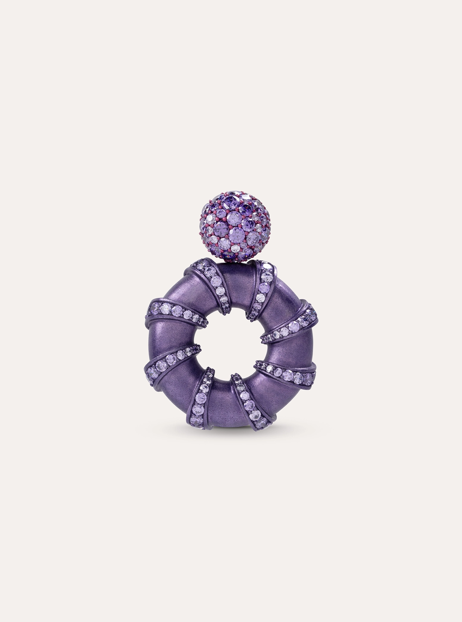 Aubergine Earrings