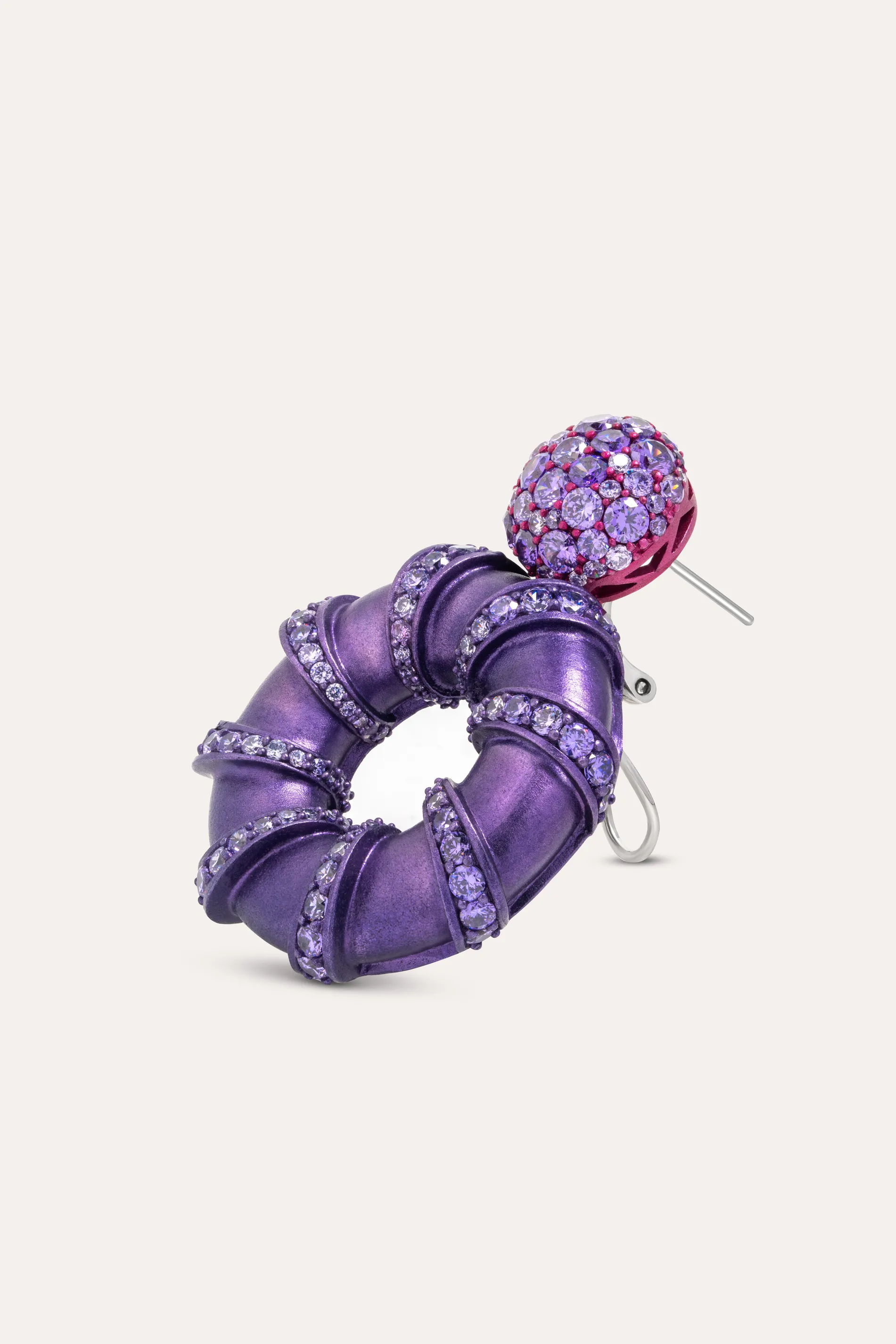 Aubergine Earrings